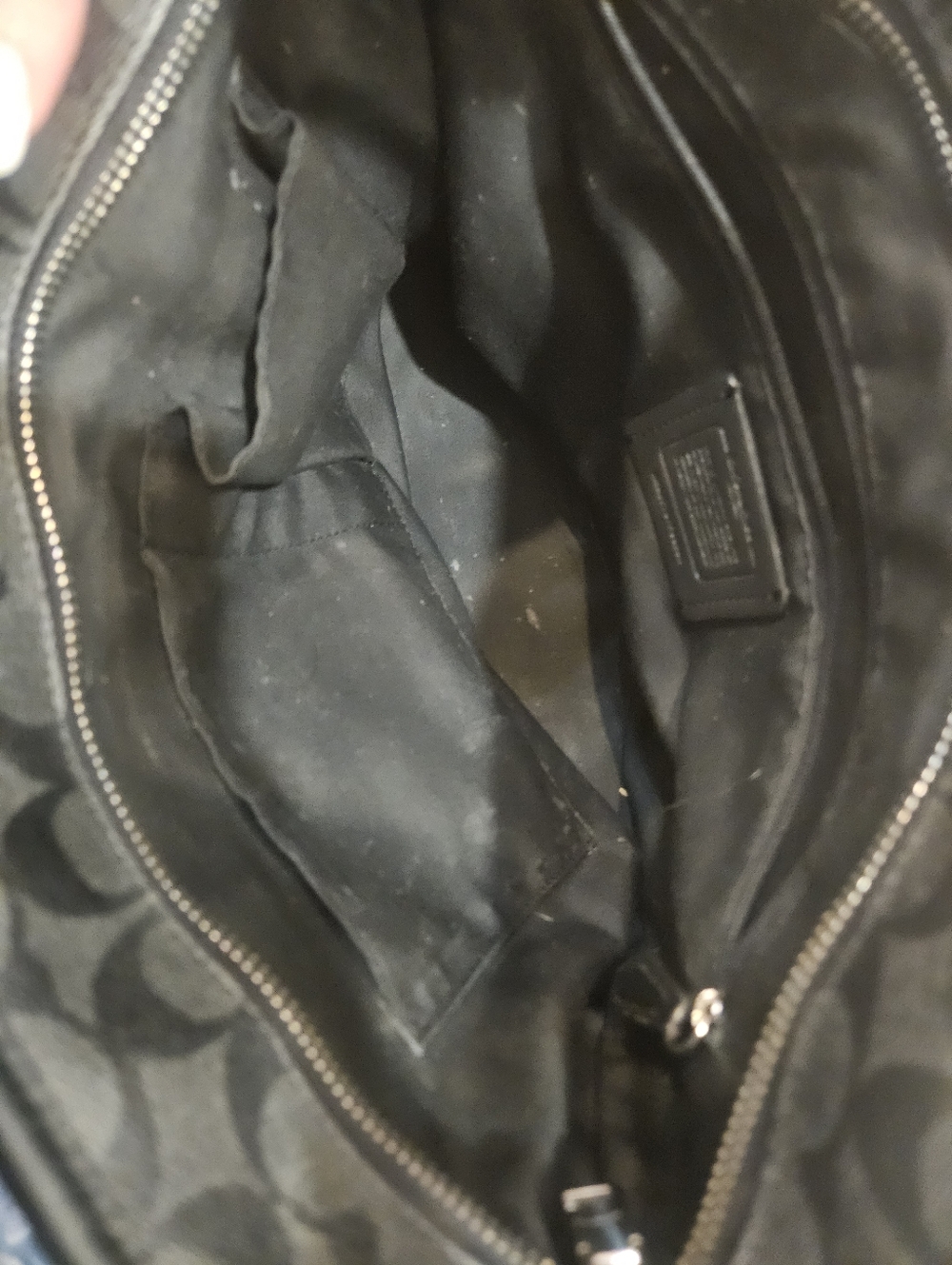 Coach Zip Top Tote - Picture 8 of 9